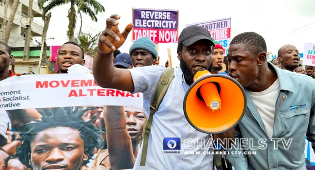 Lagosians Defy Court Order March to Streets in Protest Against Bad Governance 