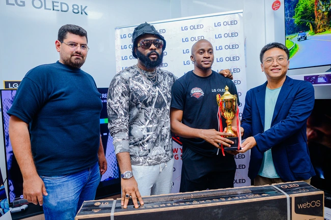 LG Electronics Thrills Consumers with Exciting Features of OLED TVs at Lagos Gaming Finale 