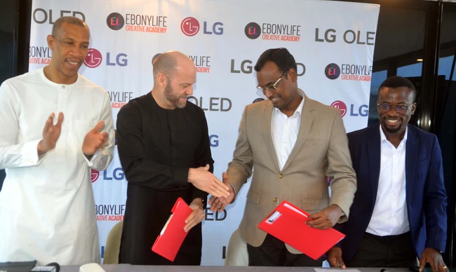 NEW DEAL: LG Electronics & EbonyLife Creative Academy Set to Create Exciting Cinematic Experiences