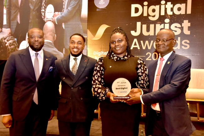 Access Bank Wins Best Digital, Best Website at Digital Jurist Awards 2024